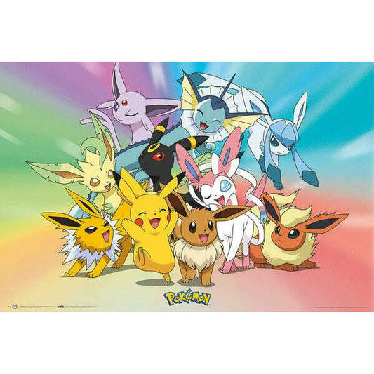 Toys N Tuck:Maxi Posters - Pokemon (Eevee Evolutions),Pokemon