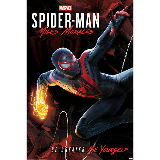 Toys N Tuck:Maxi Posters - Spider-Man Miles Morales (Cybernetic Swing),Marvel