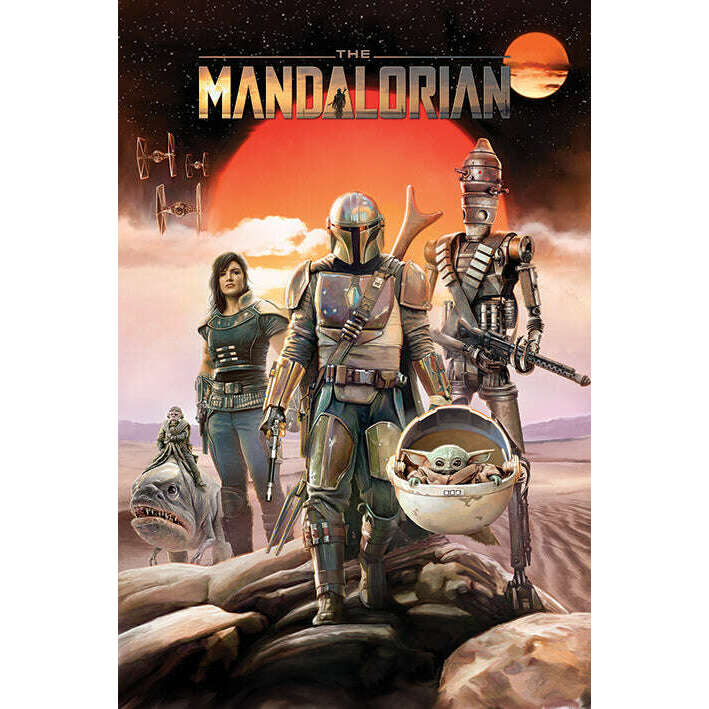 Toys N Tuck:Maxi Posters - Star Wars The Mandalorian (Group),Star Wars