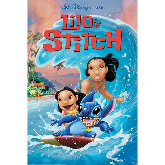 Toys N Tuck:Maxi Posters - Lilo And Stitch (Wave Surf),Disney