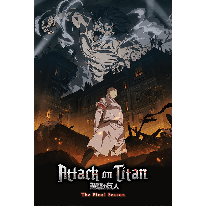 Toys N Tuck:Maxi Posters - Attack On Titan S4 (Eren Onslaught),Attack On Titan