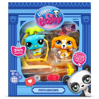 Toys N Tuck:Littlest Pet Shop Petfluencer Sunset Pals,Littlest Pet Shop