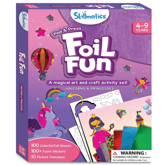 Toys N Tuck:Skillmatics Foil Fun - Unicorn & Princess,Skillmatics