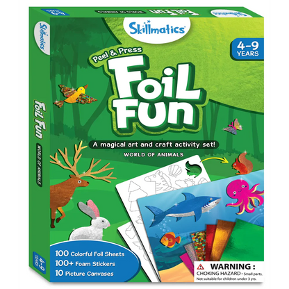 Toys N Tuck:Skillmatics Foil Fun - World Of Animals,Skillmatics
