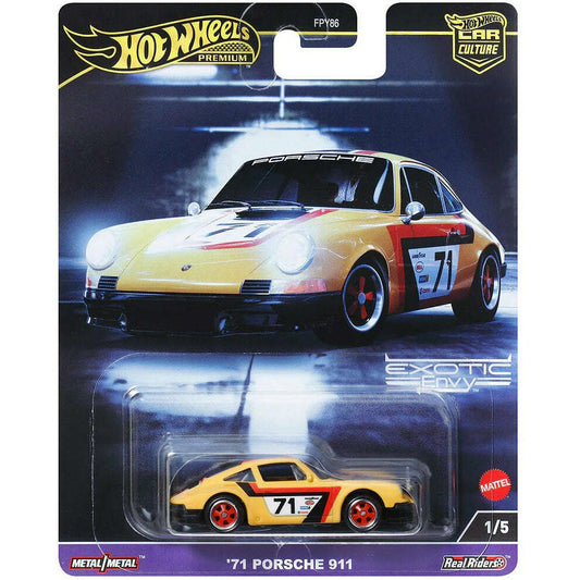 Toys N Tuck:Hot Wheels Car Culture Exotic Envy '71 Porsche 911 (1/5) HKC80,Hot Wheels