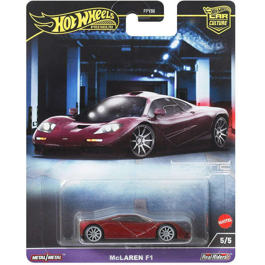 Toys N Tuck:Hot Wheels Car Culture Exotic Envy Mclaren F1 (5/5) HKC77,Hot Wheels