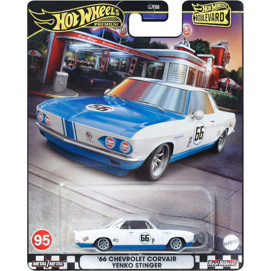 Toys N Tuck:Hot Wheels Boulevard '66 Chevrolet Corvair Yenko Stinger (95) HRT69,Hot Wheels