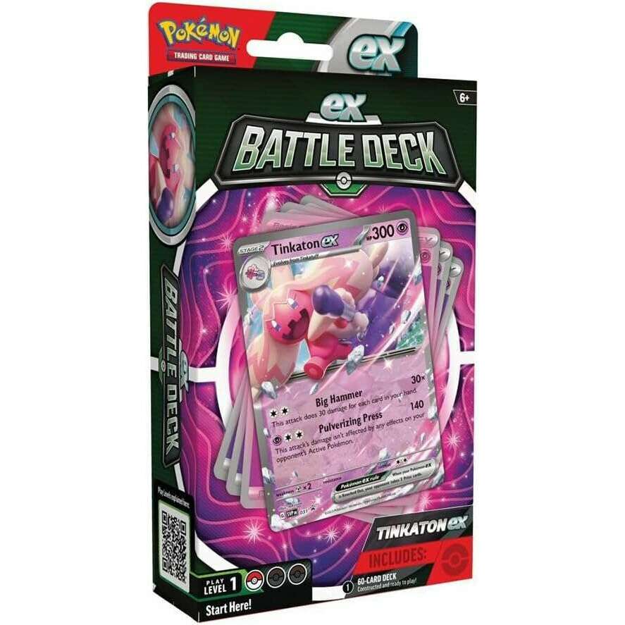 Toys N Tuck:Pokemon TCG Tinkaton ex Battle Deck,Pokemon