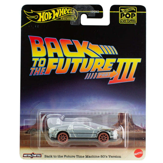 Toys N Tuck:Hot Wheels Pop Culture Back to the Future Time Machine 50s Version HXD99,Hot Wheels