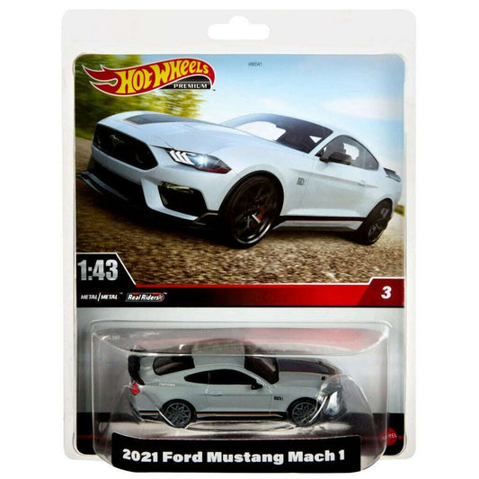 Toys N Tuck:Hot Wheels Premium 1:43 Scale 2021 Ford Mustang Mach 1 HMD45,Hot Wheels