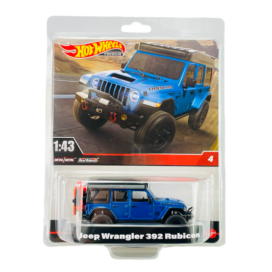 Toys N Tuck:Hot Wheels Premium 1:43 Scale Jeep Wrangler 392 Rubicon HMD46,Hot Wheels