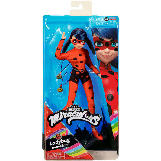 Toys N Tuck:Miraculous Zag Heroez 26cm Doll - Ladybug Lucky Charm,Miraculous
