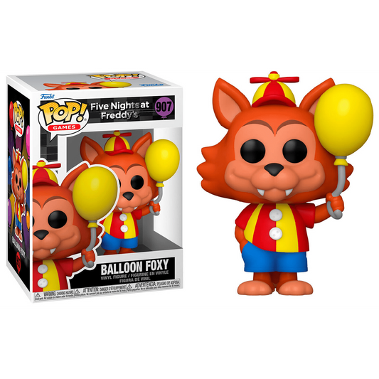 Toys N Tuck:Pop Vinyl - Five Nights At Freddy's - Balloon Foxy 907,Five Nights At Freddy's