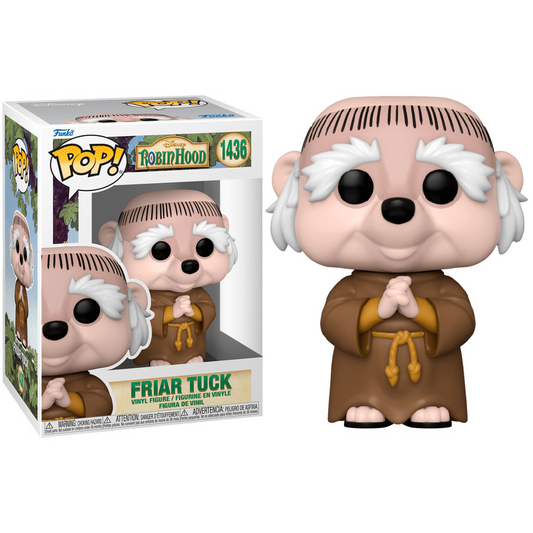 Toys N Tuck:Pop! Vinyl - Disney Robin Hood - Friar Tuck 1436,Disney