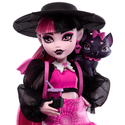 Toys N Tuck:Monster High Draculaura With Count Fabulous,Monster High