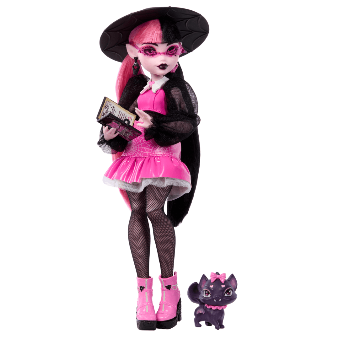 Toys N Tuck:Monster High Draculaura With Count Fabulous,Monster High