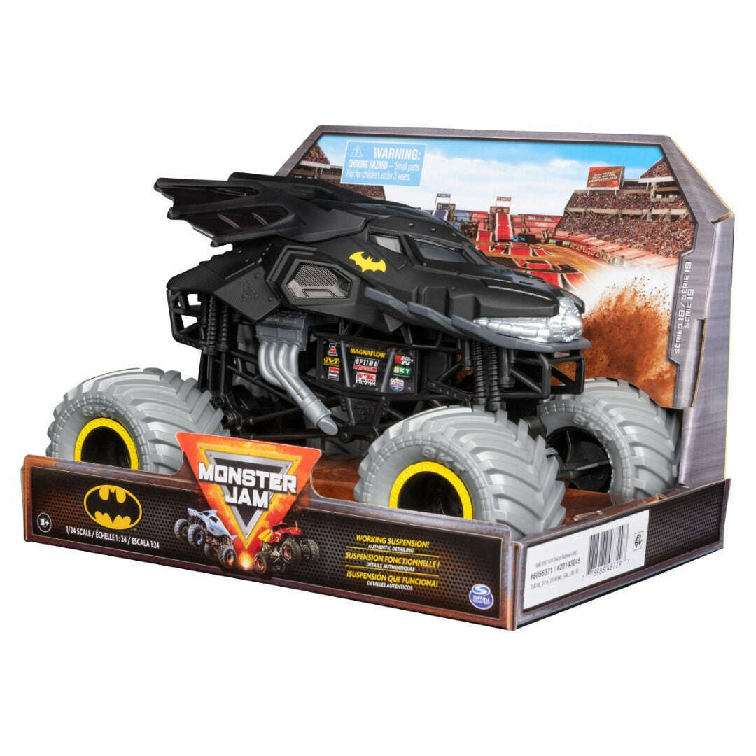 Toys N Tuck:Monster Jam 1:24 Series 19 Batman,Monster Jam