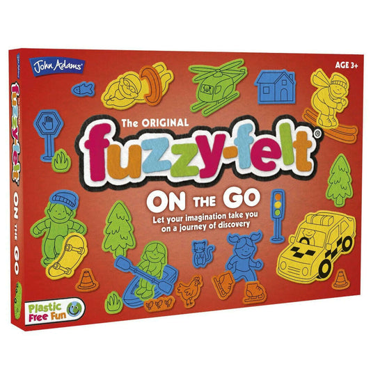Toys N Tuck:The Original Fuzzy-Felt On The Go,Fuzzy-Felt