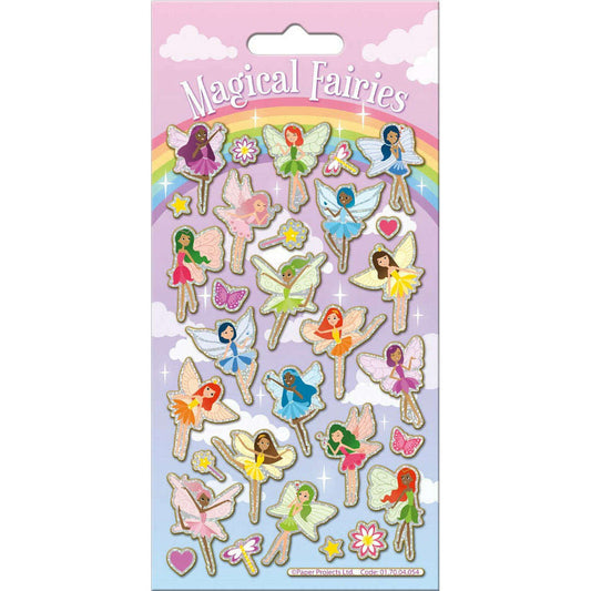 Toys N Tuck:Sparkle Sticker Pack - Magical Fairies,Paper Projects