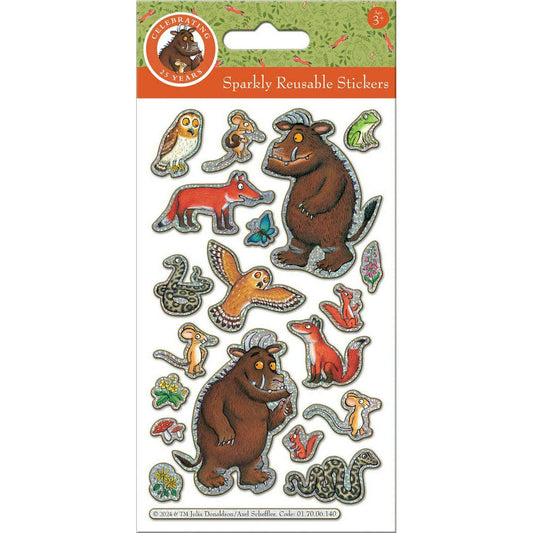 Toys N Tuck:Sparkly Character Sticker Pack - The Gruffalo,Paper Projects