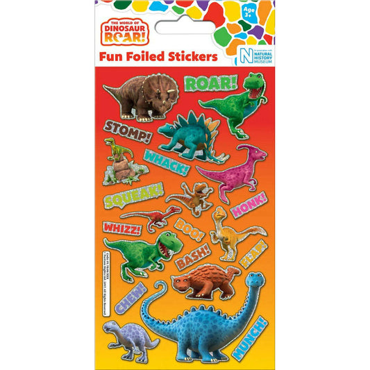 Toys N Tuck:Sparkly Character Sticker Pack - Dinosaur Roar!,Paper Projects