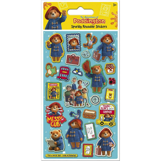 Toys N Tuck:Sparkly Character Sticker Pack - Paddington,Paper Projects