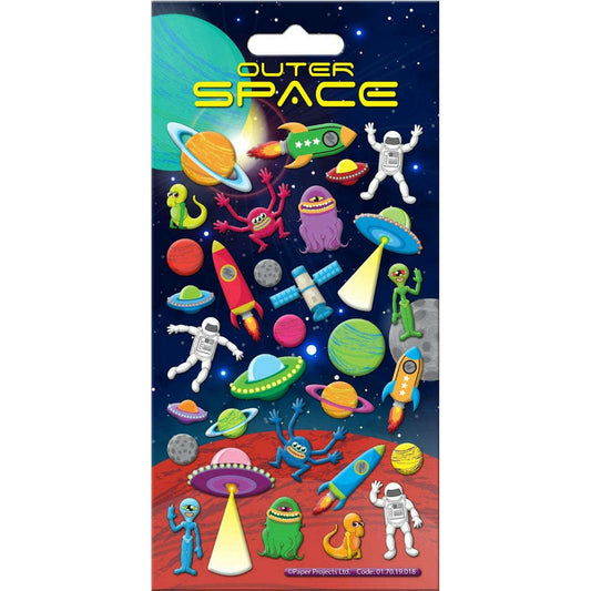 Toys N Tuck:Foam Sticker Pack - Outer Space,Paper Projects