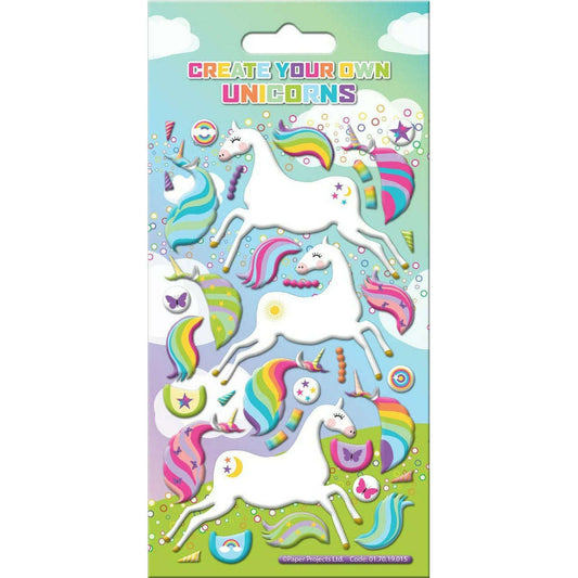 Toys N Tuck:Foam Sticker Pack - Create Your Own Unicorns,Paper Projects