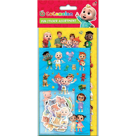 Toys N Tuck:Fun Sticker Assortment Pack - Cocomelon,Paper Projects