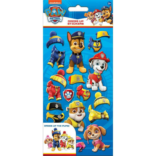 Toys N Tuck:Dress Up Sticker Pack - Paw Patrol,Paper Projects