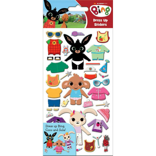 Toys N Tuck:Dress Up Sticker Pack - Bing,Paper Projects