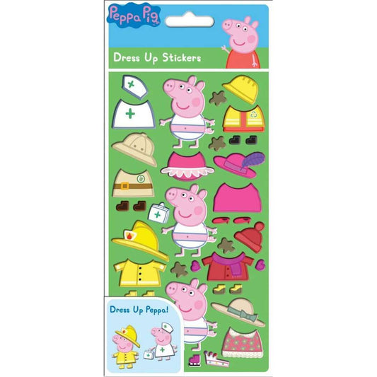 Toys N Tuck:Dress Up Sticker Pack - Peppa Pig,Paper Projects