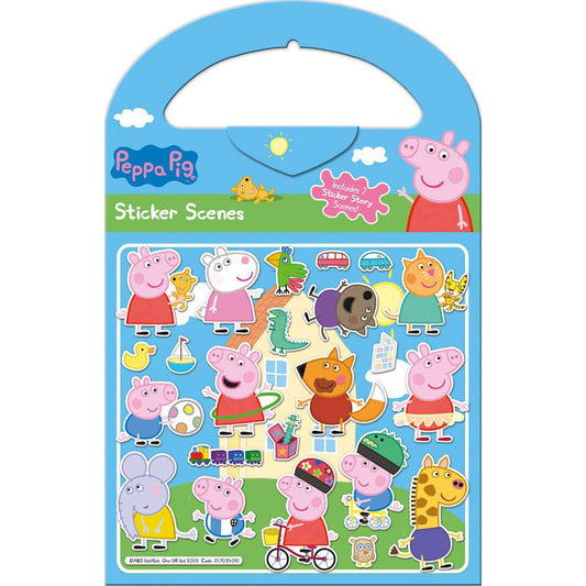 Toys N Tuck:Sticker Scenes Pack - Peppa Pig,Paper Projects