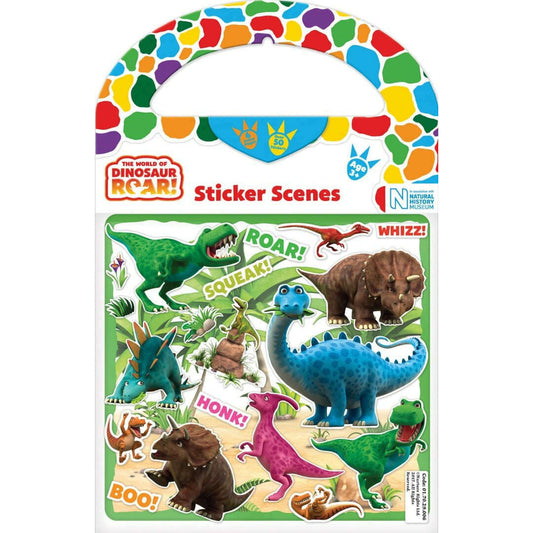 Toys N Tuck:Sticker Scenes Pack - Dinosaur Roar!,Paper Projects