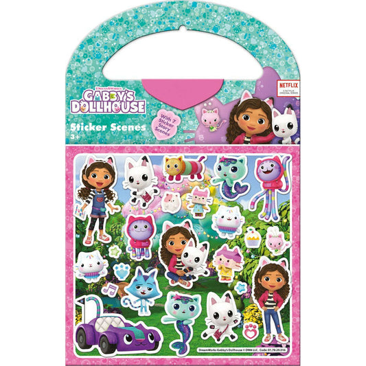 Toys N Tuck:Sticker Scenes Pack - Gabby's Dollhouse,Paper Projects