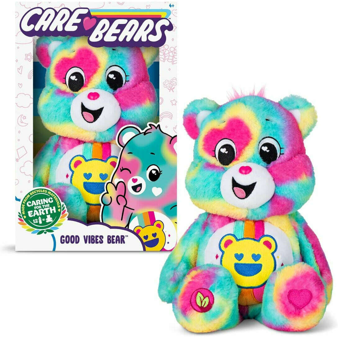Toys N Tuck:Care Bears - 14'' Good Vibes Bear,Care Bears
