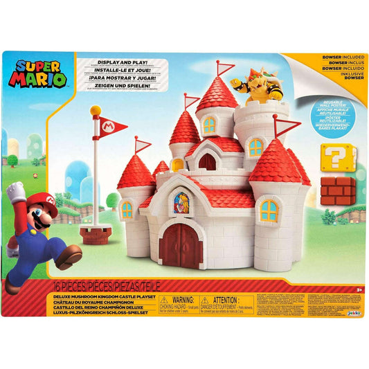 Toys N Tuck:Super Mario Deluxe Mushroom Kingdom Castle Playset,Super Mario