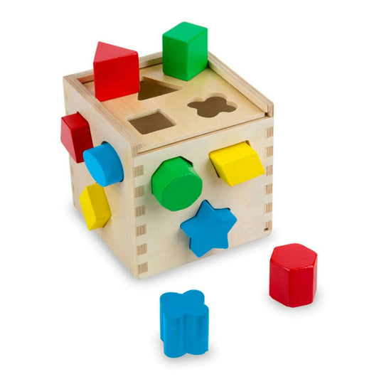 Toys N Tuck:Melissa & Doug Shape Sorting Cube,Melissa