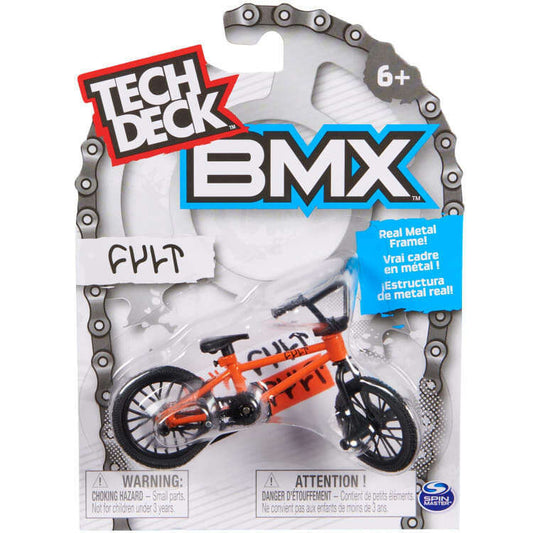Toys N Tuck:Tech Deck Single Pack BMX - Cult (Orange & Black),Tech Deck