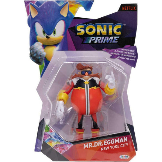 Toys N Tuck:Sonic Prime 5 Inch Figure - Mr.Dr.Eggman,Sonic The Hedgehog