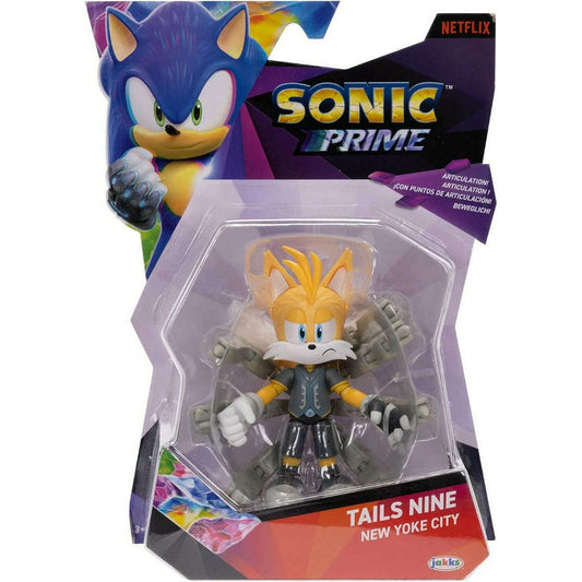 Toys N Tuck:Sonic Prime 5 Inch Figure - Tails Nine,Sonic The Hedgehog