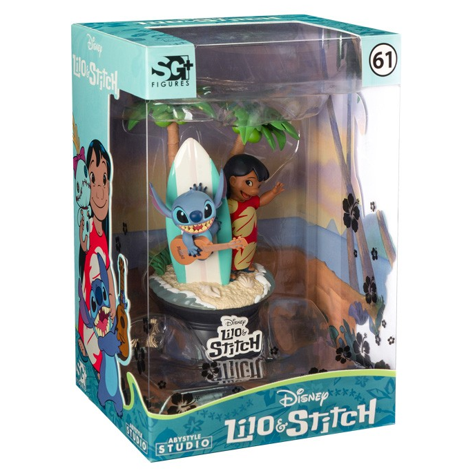 Toys N Tuck:Disney Figurine Lilo & Stitch Surfboard,Disney