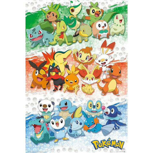 Toys N Tuck:Pokemon - Maxi Poster - First Partners,Pokemon
