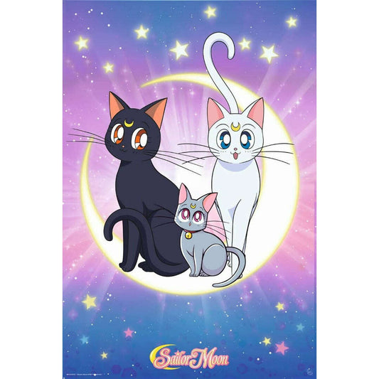 Toys N Tuck:Sailor Moon - Maxi Poster - Luna, Artemis & Diana,Sailor Moon
