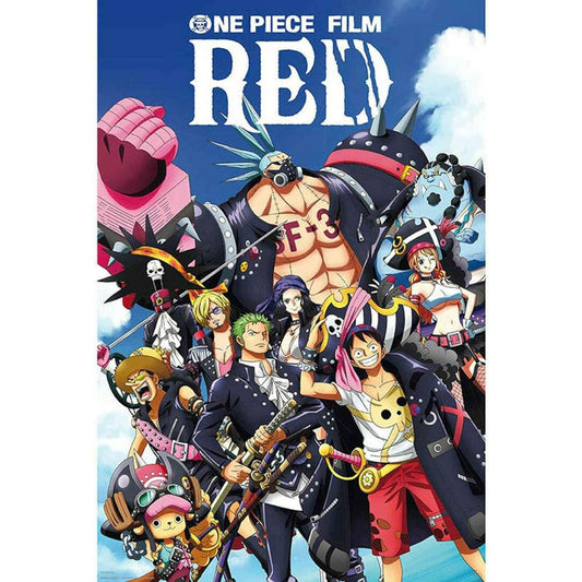 Toys N Tuck:One Piece - Maxi Poster - Red Full Crew,One Piece