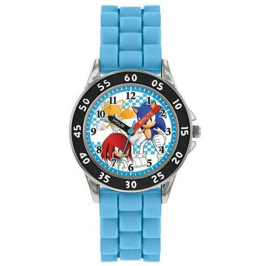 Toys N Tuck:Sonic The Hedgehog - Analogue Time Teacher Watch,Sonic The Hedgehog