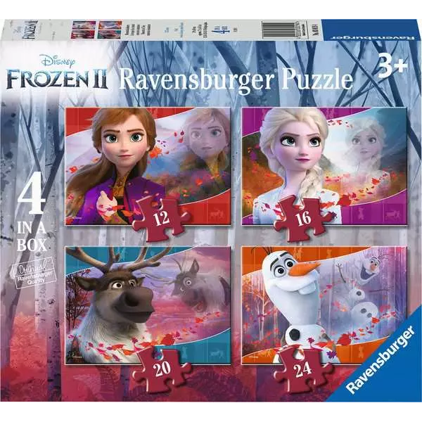 Toys N Tuck:Ravensburger 4 Puzzles in a Box Frozen 2,Disney