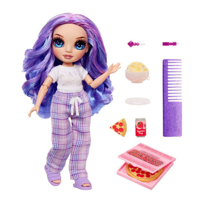 Toys N Tuck:Rainbow High Junior High PJ Party Violet Willow,Rainbow High