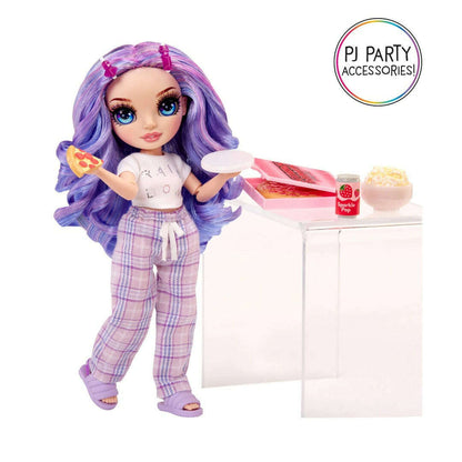 Toys N Tuck:Rainbow High Junior High PJ Party Violet Willow,Rainbow High