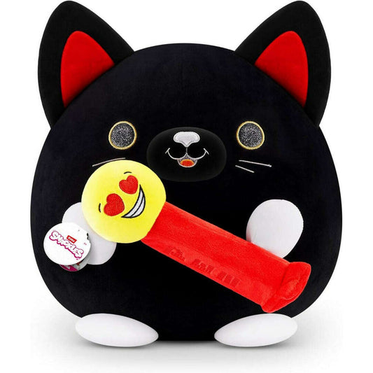 Toys N Tuck:Snackles 14 Inch Plush Luna The Black Cat With PEZ,Snackles